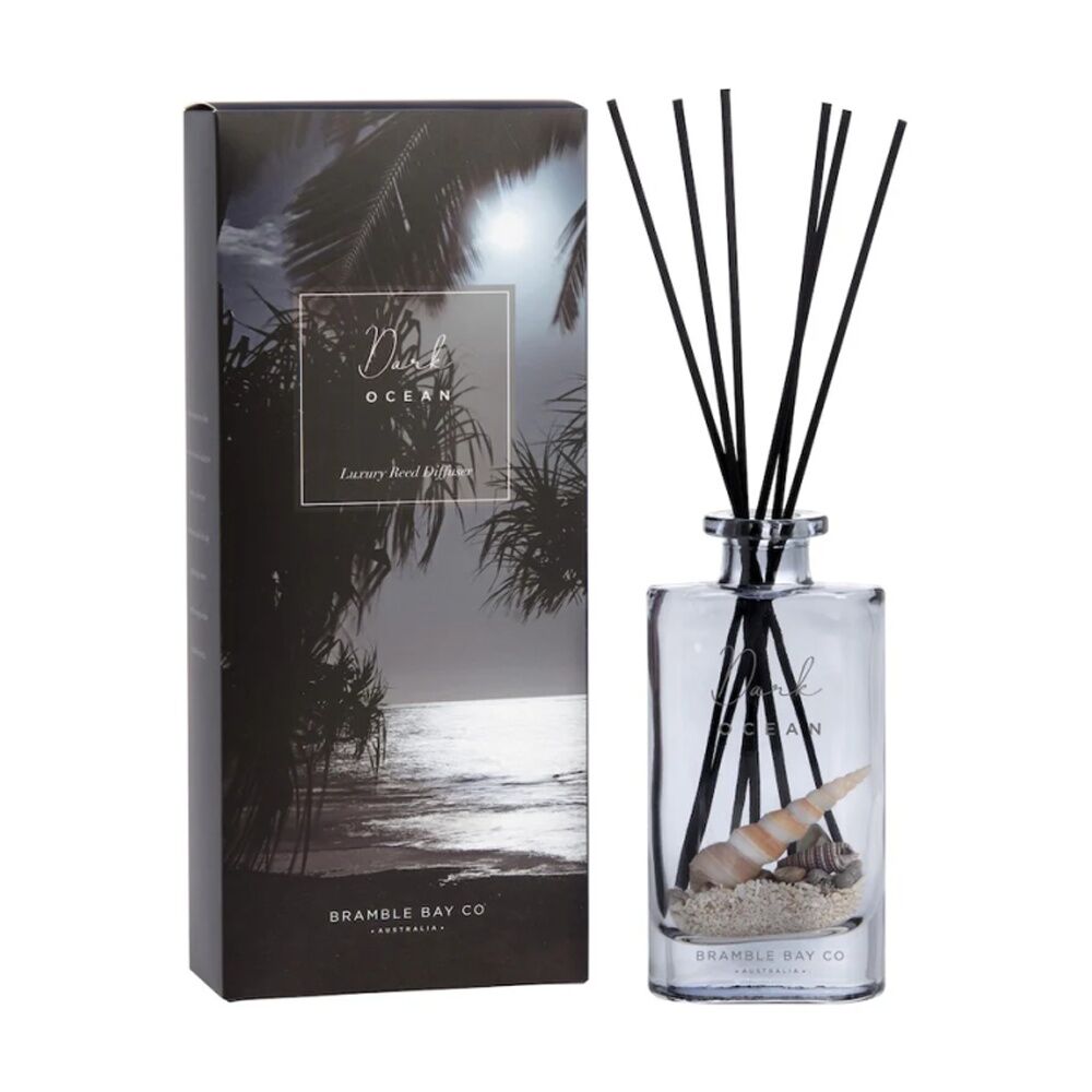Bramble Bay 150ml Ocean After Dark Glass Reed Diffuser Home Fragrance — image 2