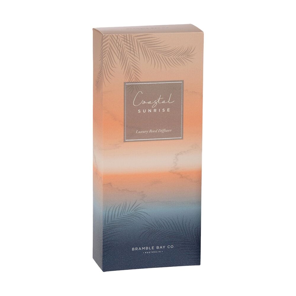 Bramble Bay Ocean Coastal Sunrise Glass Reed Diffuser Home Fragrance 150ml (2 Pack) — image 2