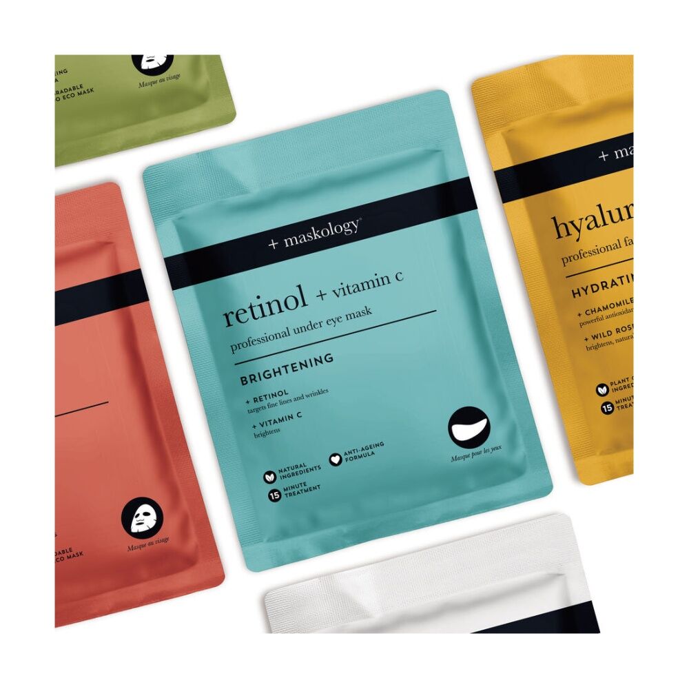 Maskology Retinol+Vitamin-C Professional Under Eye Mask Anti-Ageing Formula Maskology — image 4