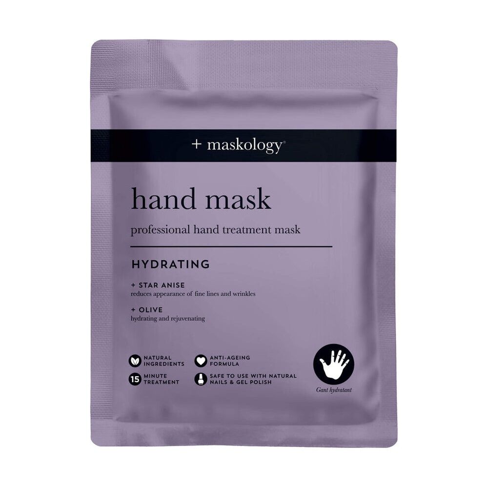 Maskology Hand Mask Professional Treatment Hydrating Anti-Ageing (6 Pack) — image 2
