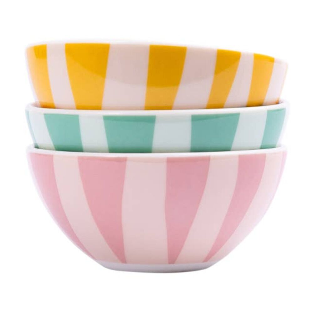 Splosh 3pc Splosh Billie Dipping Bowls Ceramic Decor Multi-Colour 10cm (2 Pack) — image 2