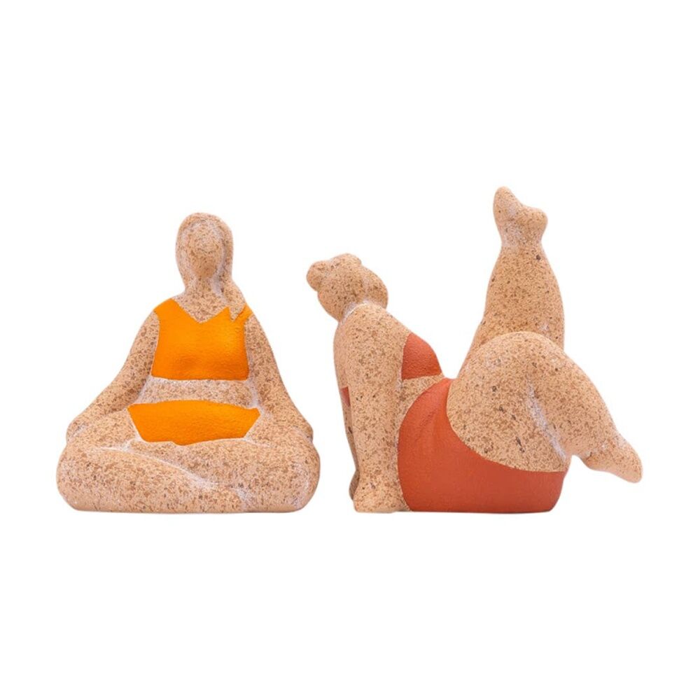 Splosh Billie Bathing Terracotta Statue Lightweight Decorative Accent 15cm — image 3