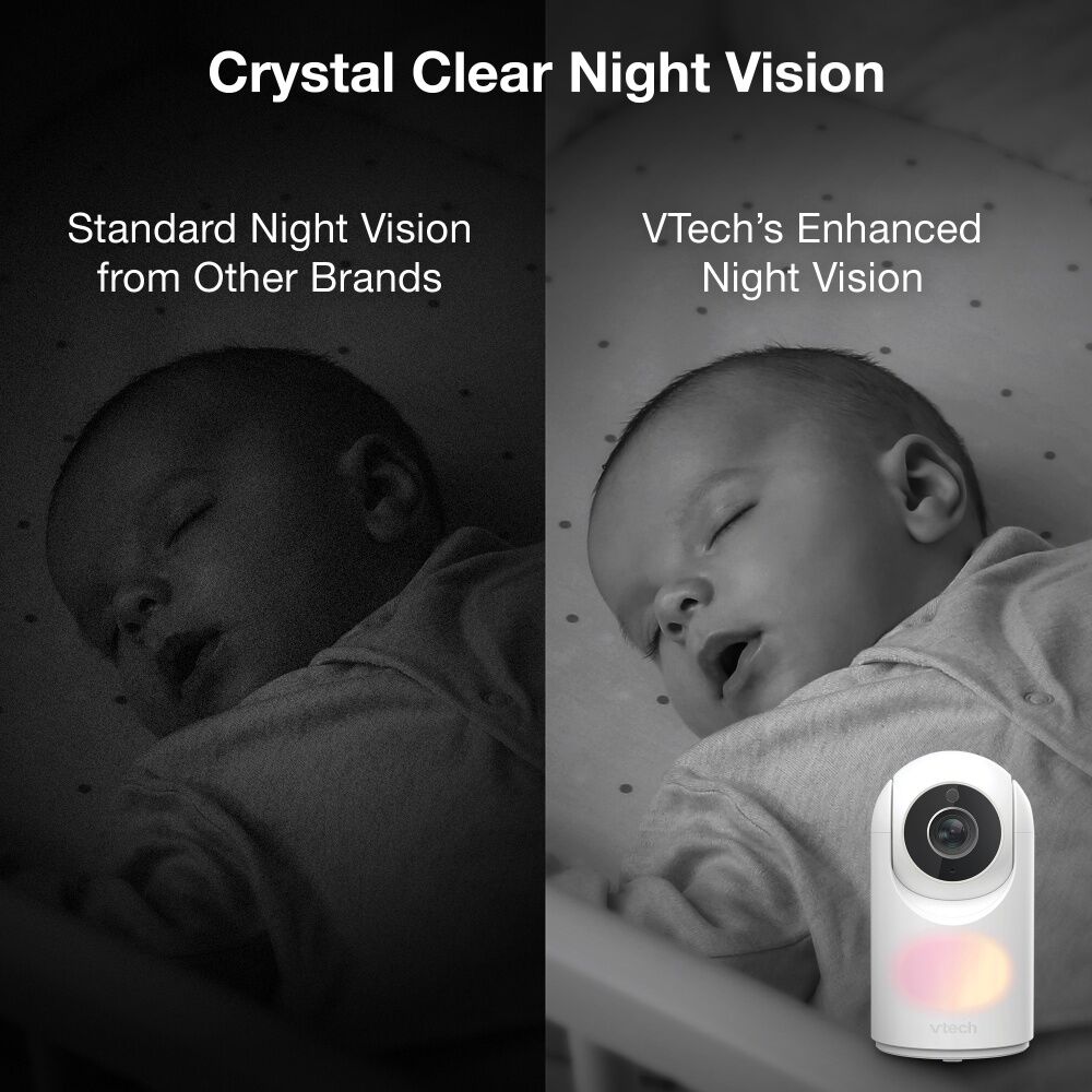 Vtech BM5650N Video & Audio Baby Monitor w/ 5 In Colour Screen Pan/Tilt Camera VTech — image 6