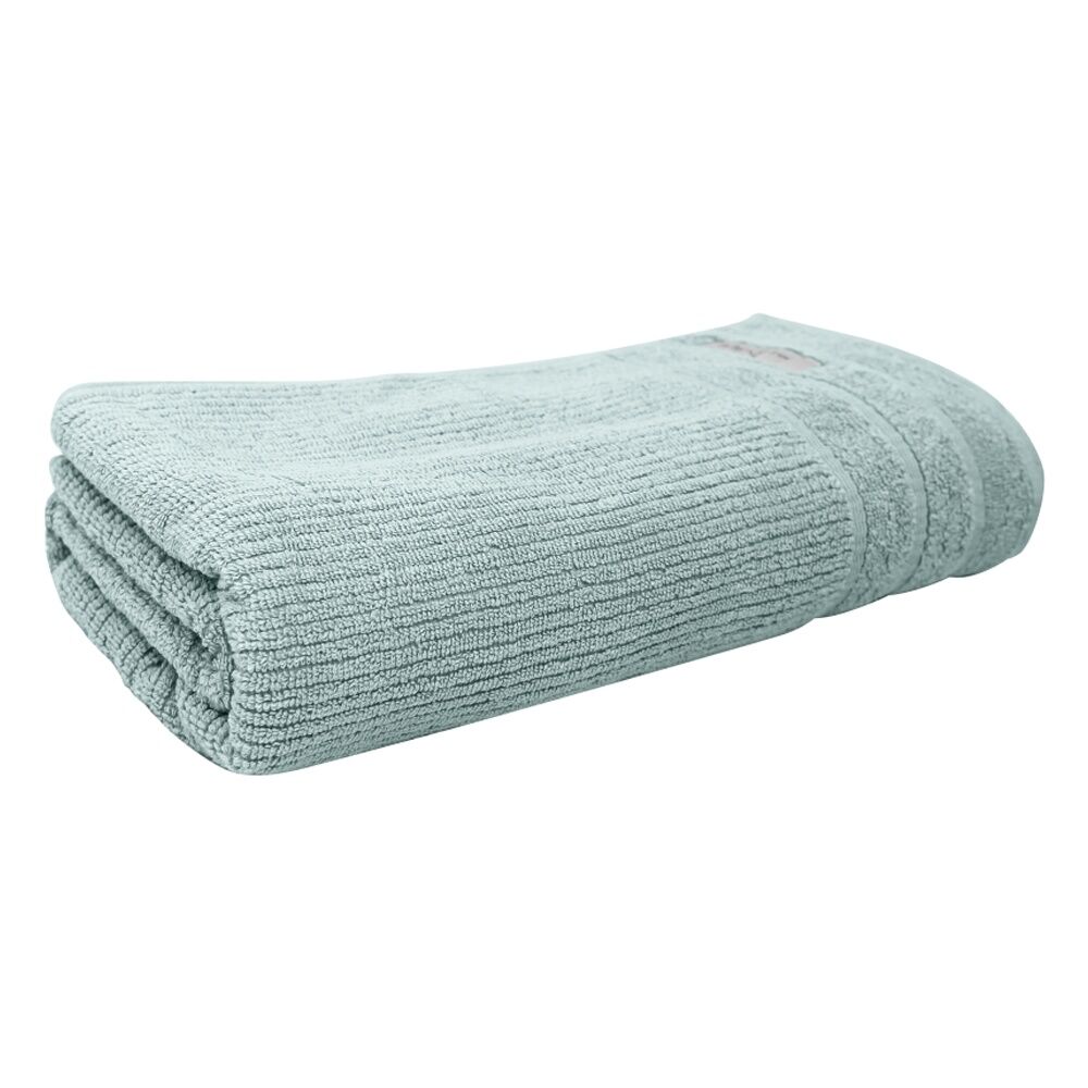 Bas Phillips Aqua Ice Cairo Ribbed Towel Collection Cotton Bath Sheet 160cm