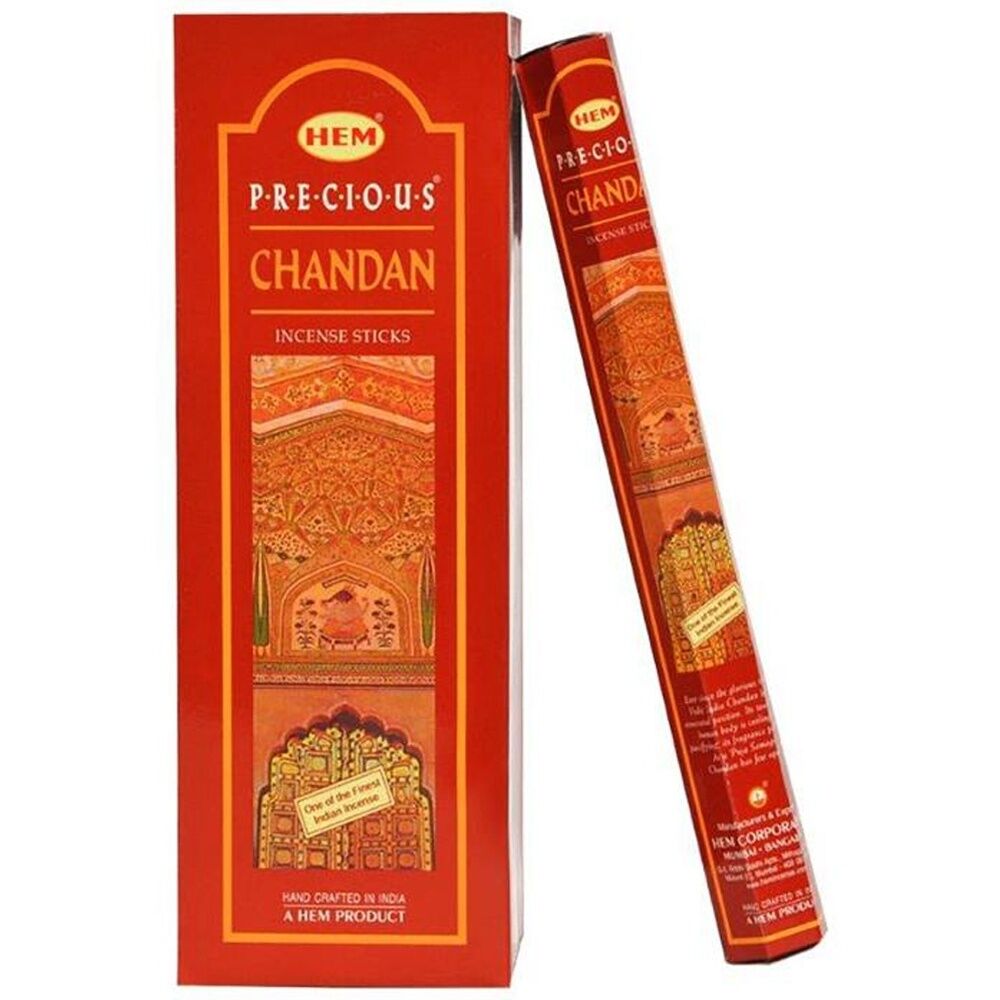 Hem Home Fragrance Scented Smelling Incense Sticks Packet Set Chandan (12 Pack) — image 3