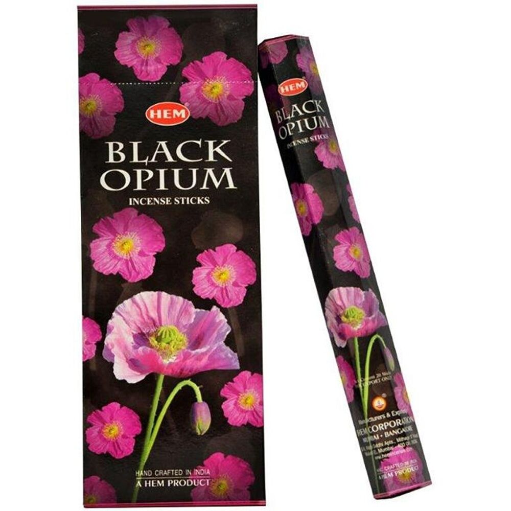Hem Black Opium Home Fragrance Scented Smelling Incense Sticks Packet Set — image 2