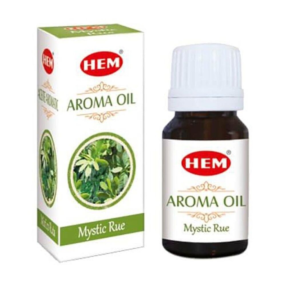 Hem 10ml Mystic Rue Home Fragrance Scented Smelling Oil Bottle — image 2