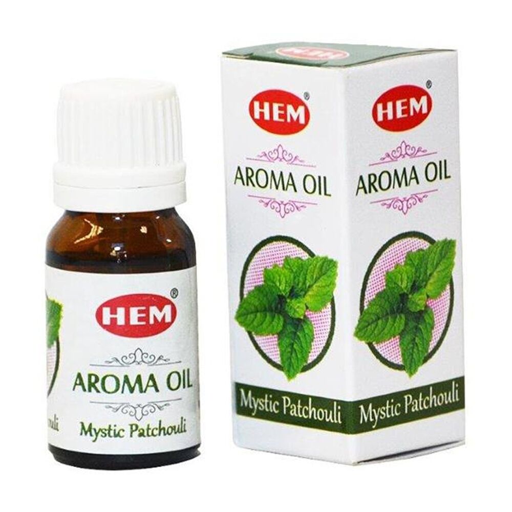 Hem 10ml Mystic Patchouli Home Fragrance Scented Smelling Oil Bottle — image 2