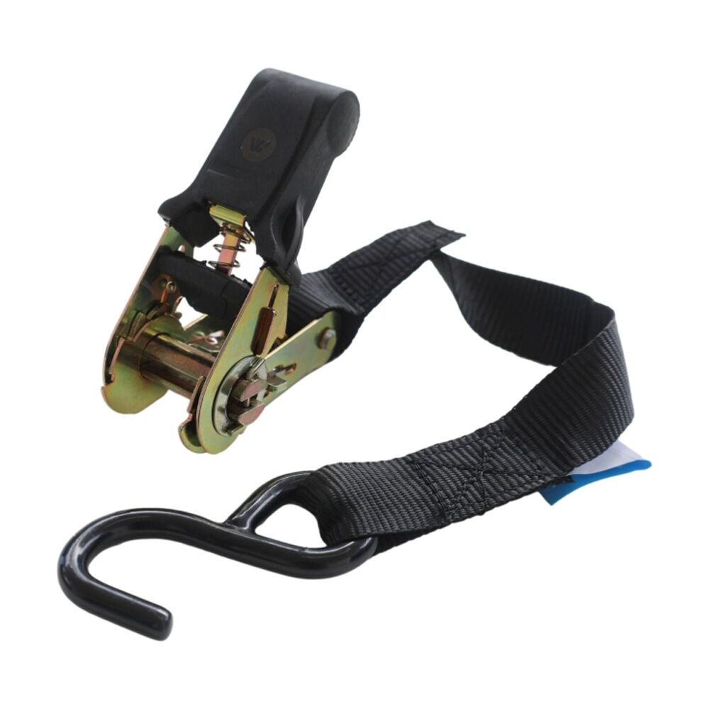 Wildtrak Ratchet Tie Down Straps Heavy Duty Steel Body 5m x 25mm (2 Pieces) — image 2