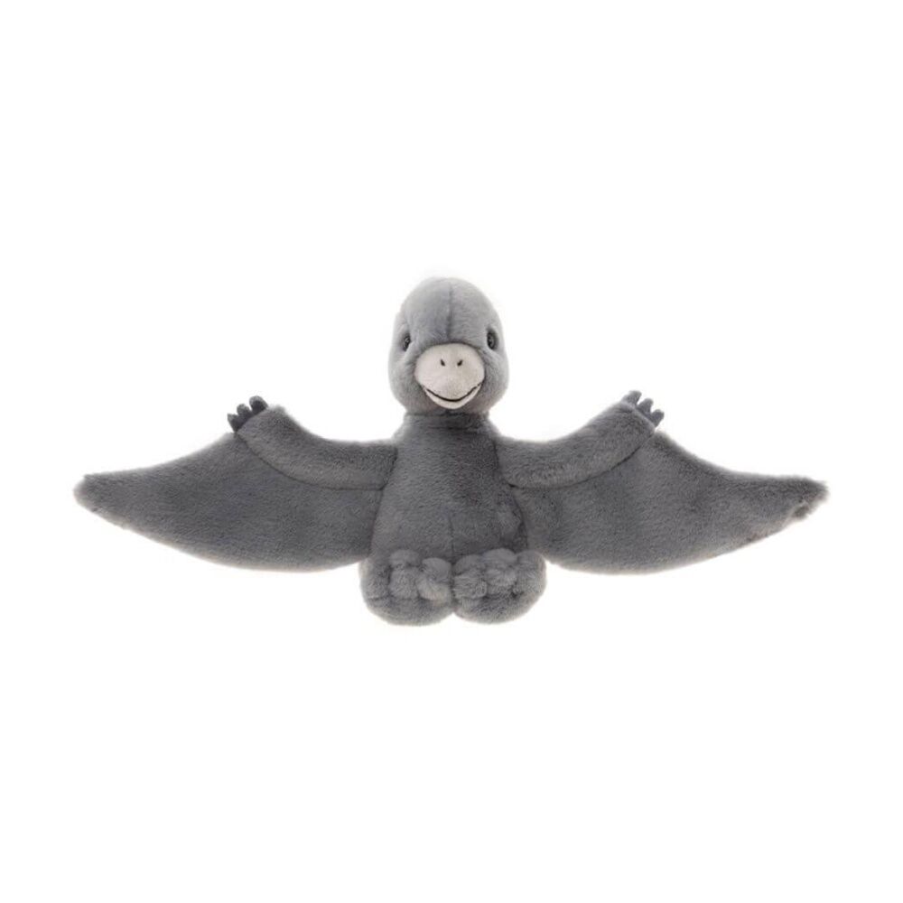 Charlie Bears Pterodactyl Dinosaur Cuddle Cub Plush Kids Soft Toy 0y+ Grey (2 Pack) — image 2