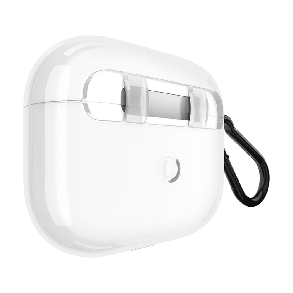 Case-Mate Clear Tough Protection Case for AirPods 4 w/ Carabiner — image 8