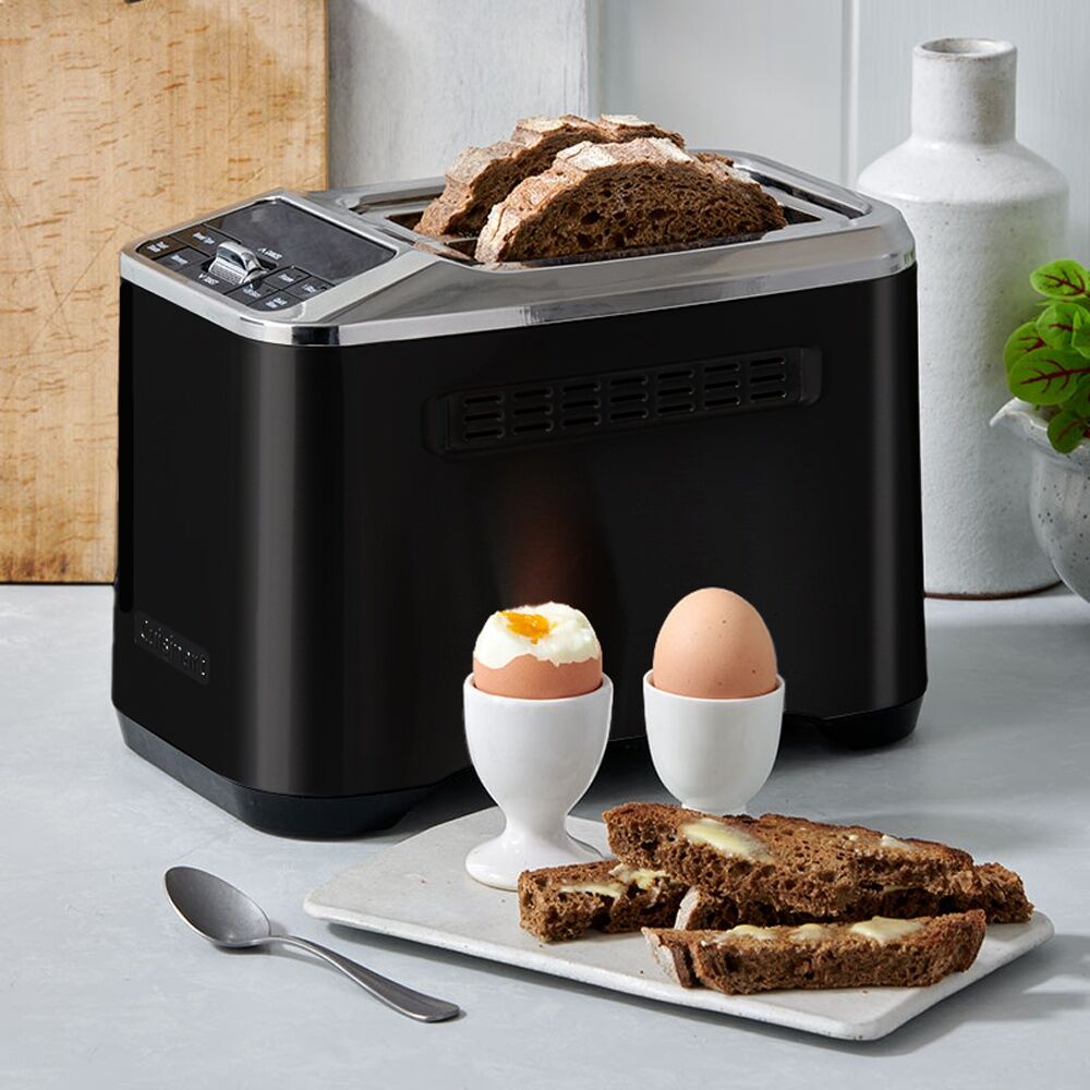 Cuisinart Signature Automated Digital Display Toaster 2 Slice Matte Black — image 3