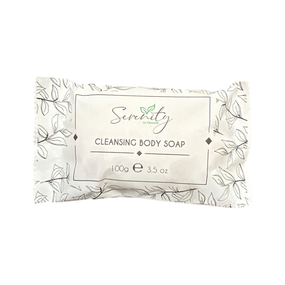 Serenity Collection Individually Wrapped Soap Bars Guest Amenities 100g (100 Pieces)