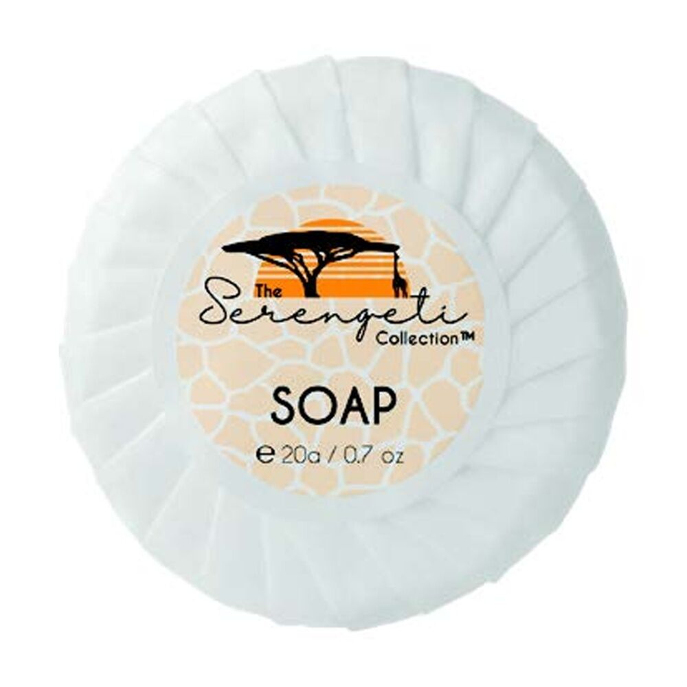 Serengeti Individually Wrapped Soap Bars Hotel Guest Amenities 20g (500 Pieces)