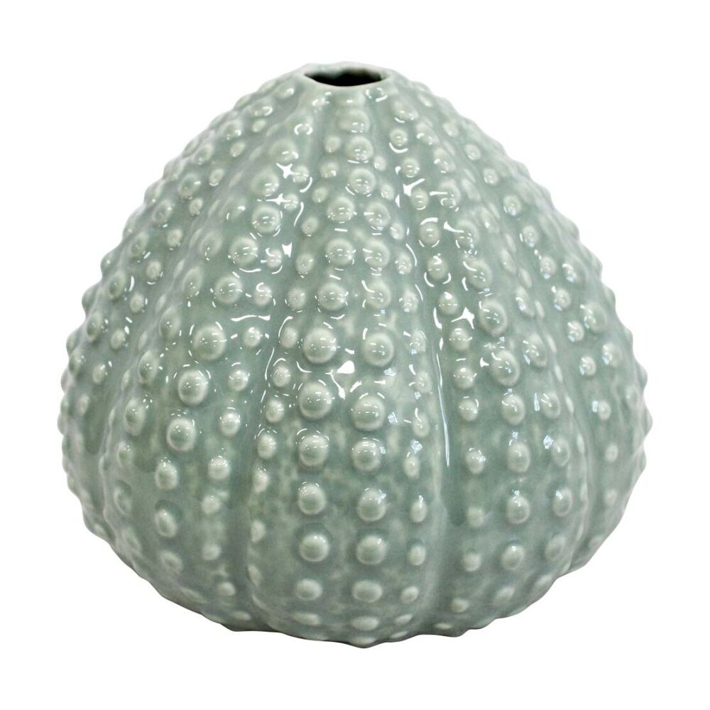 LVD 13.5x13.5x11.5cm Small Urchin Decorative Ceramic Bud Vase Home Decor
