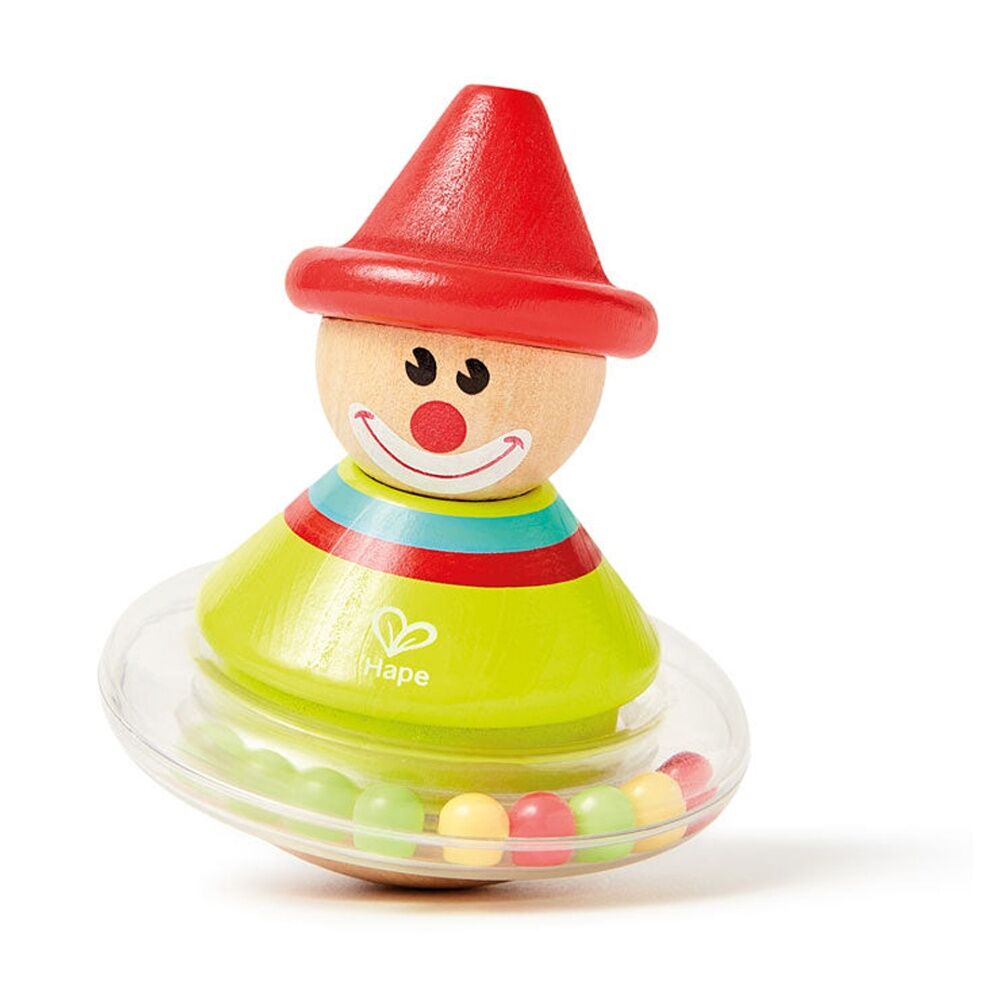 Hape Multicolour Roly-Poly Ralph Wooden Rocking Toy For Babies/Infants
