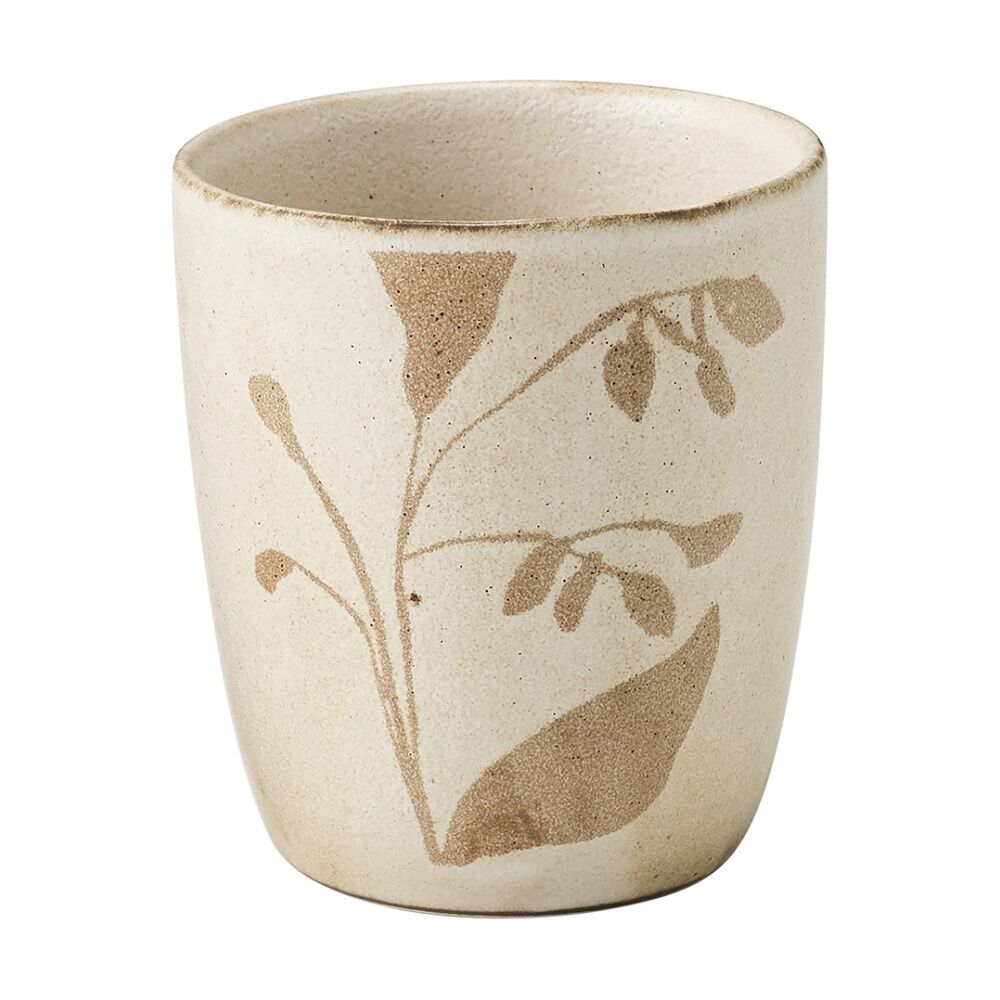 Ecology Hand Drawn Floral Silhouettes Cecile Latte Cup Set 210ml (4 Pieces) — image 3