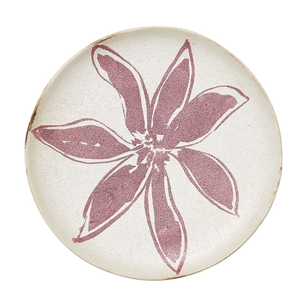 Ecology Hand Drawn Floral Silhouettes Cecile Cake Side Plates Multicoloured (4 Pieces) — image 2