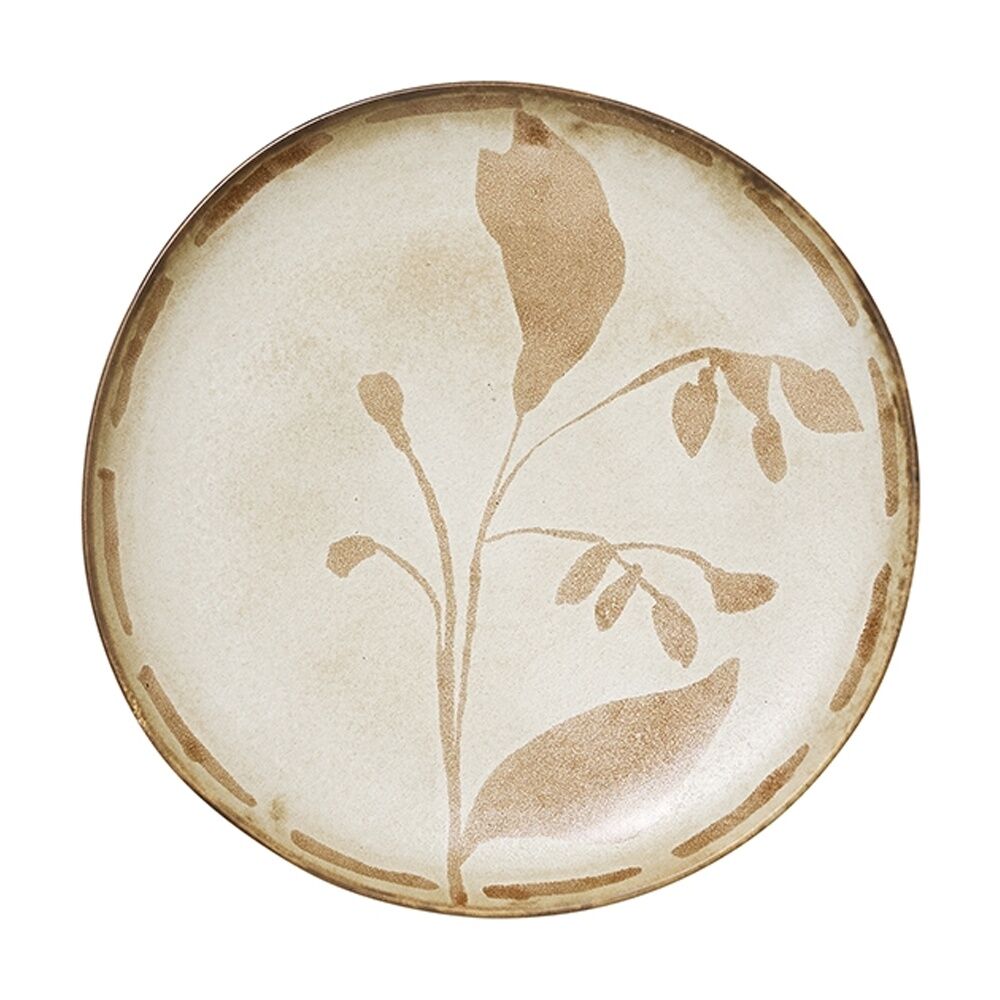 Ecology Hand Drawn Floral Silhouettes Cecile Cake Side Plates Multicoloured (4 Pieces) — image 3