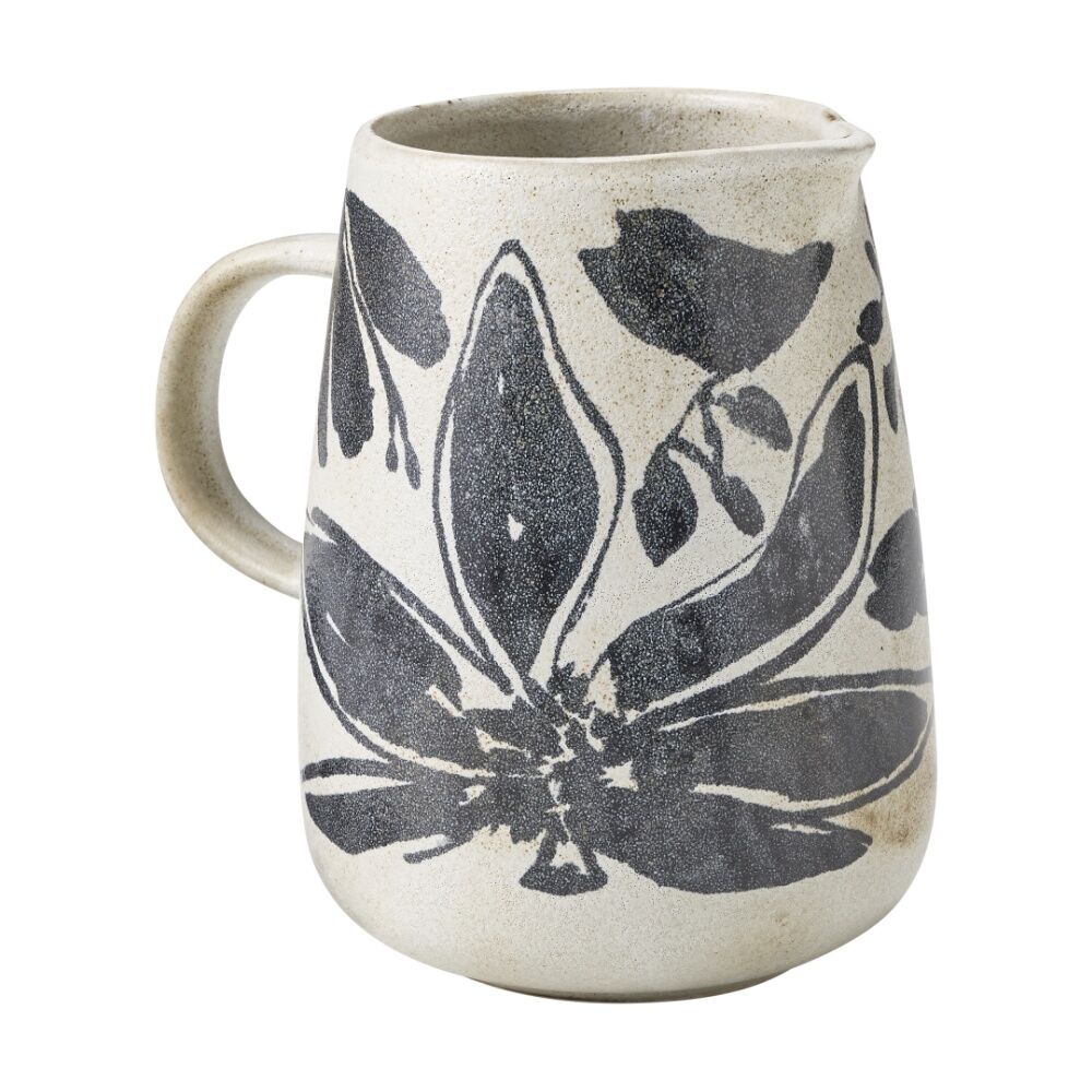 Ecology 1.2L Midnight Floral Silhouette Water/Drink Jug/Pitcher Cecile
