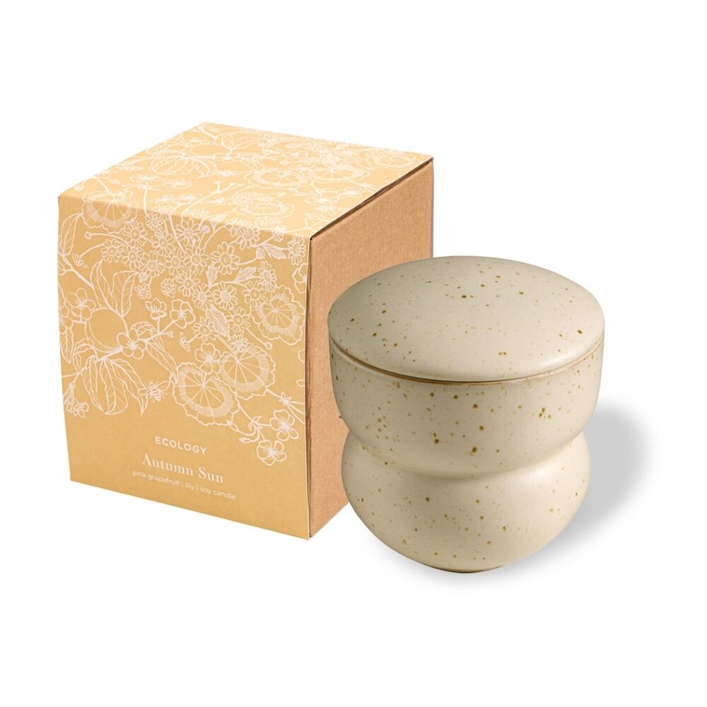 Ecology Alchemy Scented Candle Autumn Sun Grapefruit & Mandarin — 450g