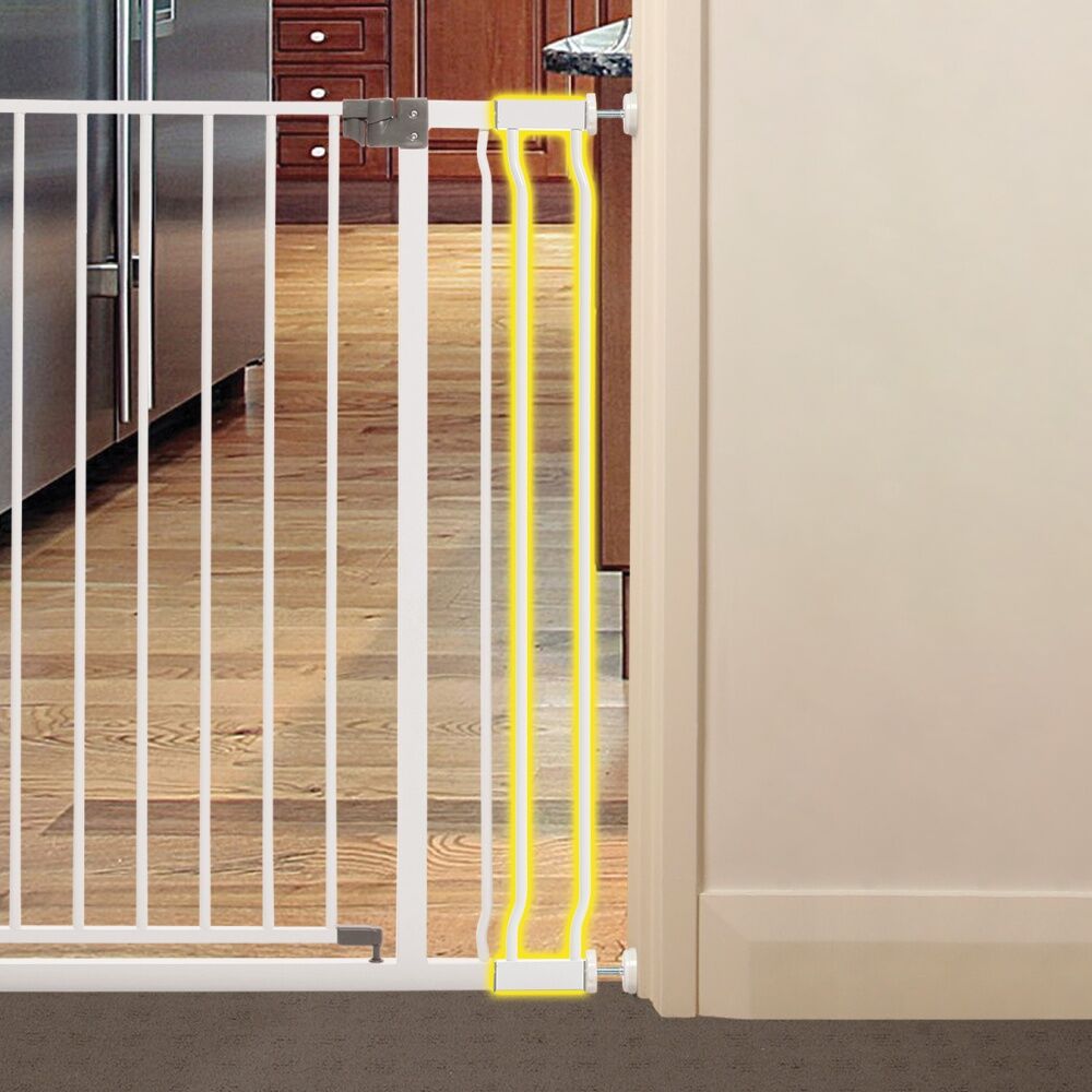 Dreambaby Tall Liberty Baby/Child Safety Gate Extension White 9cm Dreambaby — image 2