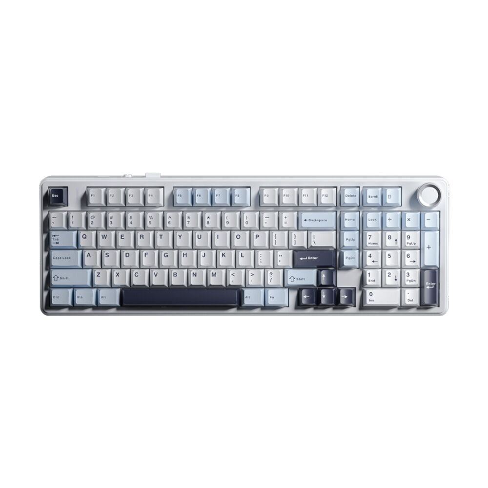Aula Lb/wh/bp F99 PRO Customizable Tri-Mode Gasket Mechanical Keyboard
