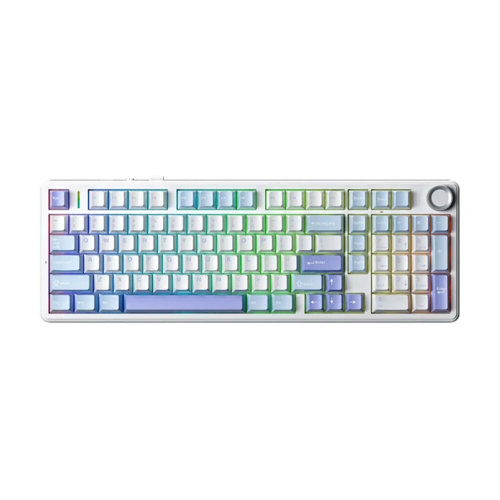 Aula Lb/wh/dp F99 PRO Customizable Tri-Mode Gasket Mechanical Keyboard