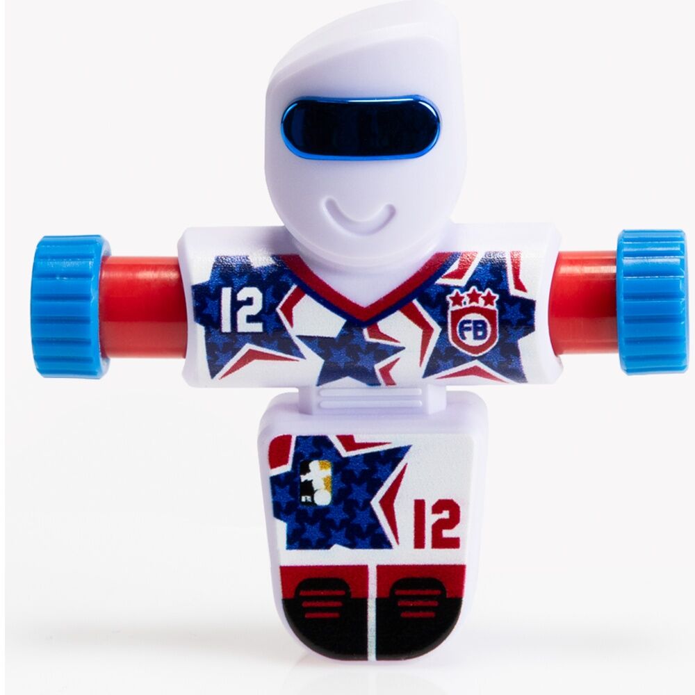 Foosbots 6Y+ Rivals USA & Germany Squeeze To Spin Kids Soccer Football Toy — image 2