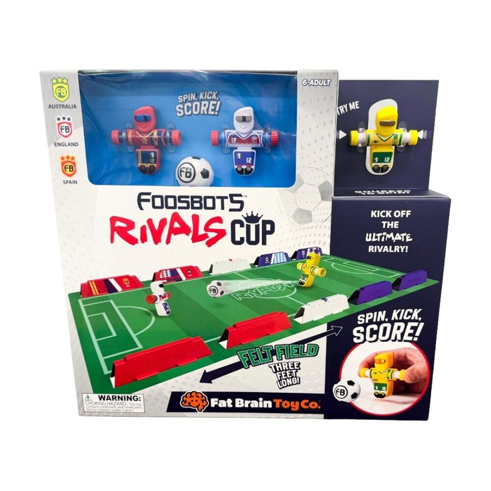 Foosbots 6Y+ Rivals Cup Australian Edition Table Kids Toy Soccer Football Game