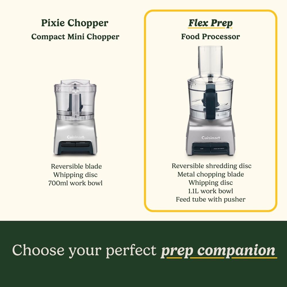 Cuisinart Flex Prep Electric Food Processor 1.1L/5 Cup 240V Gunmetal Grey — image 3