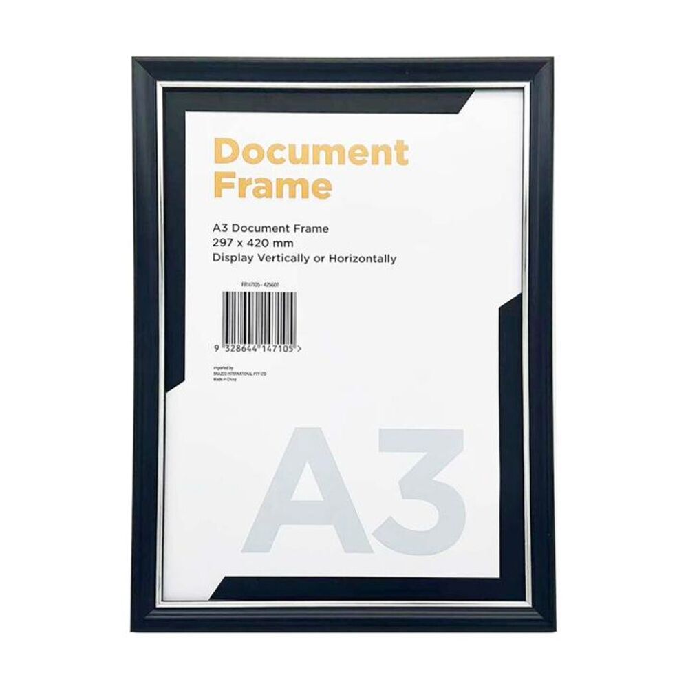 Braz A3 Certificate Document Image Photo Frame 297x420mm Gold Silver (8 Pack) — image 4