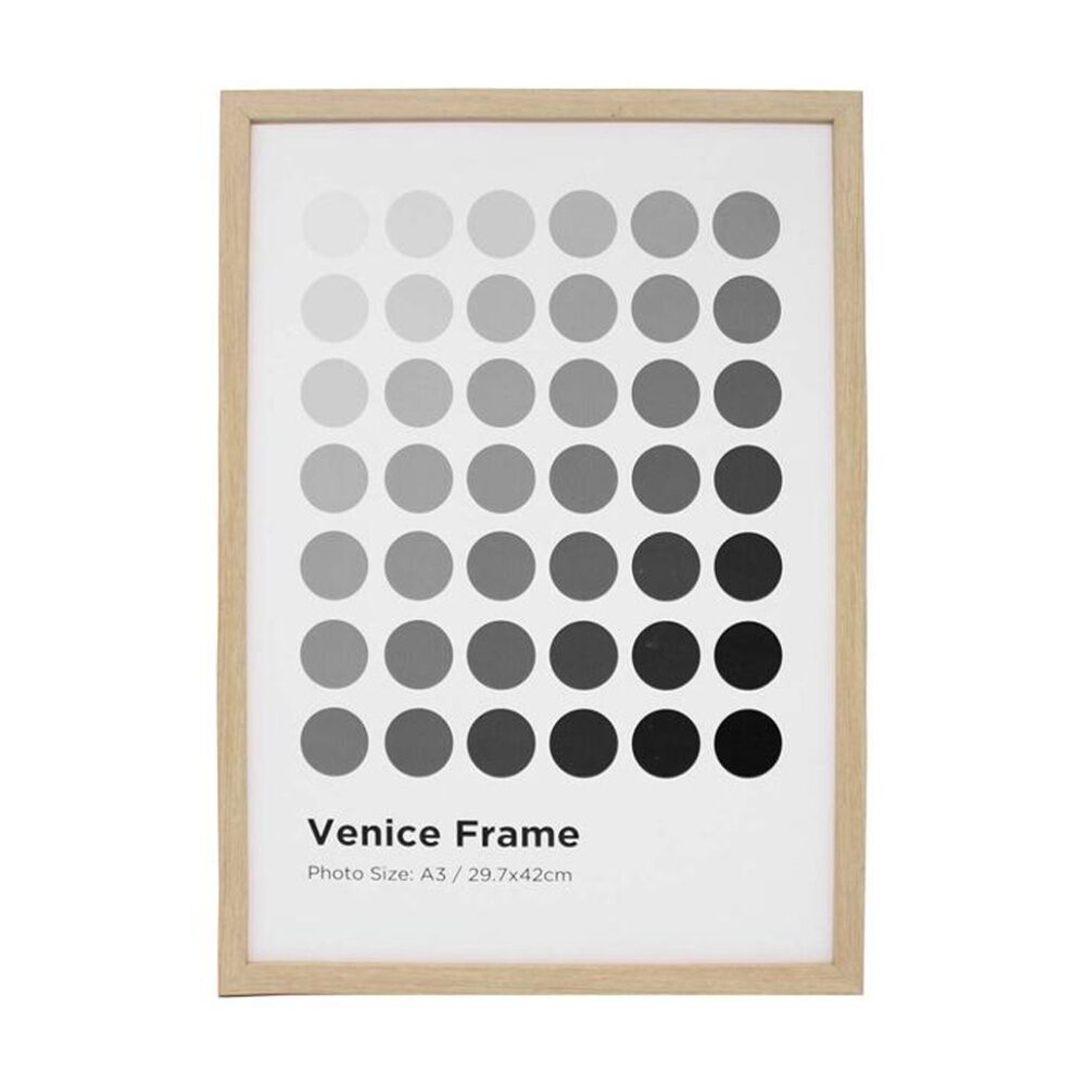 Braz 29.7x42cm Beech A3 Venice Image Photo Document Display Frame