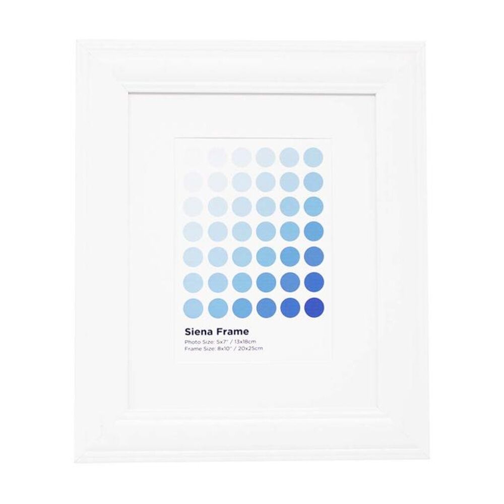 Braz Siena Image Photo Document Display Frame 20x25cm White (3 Pack) — image 2