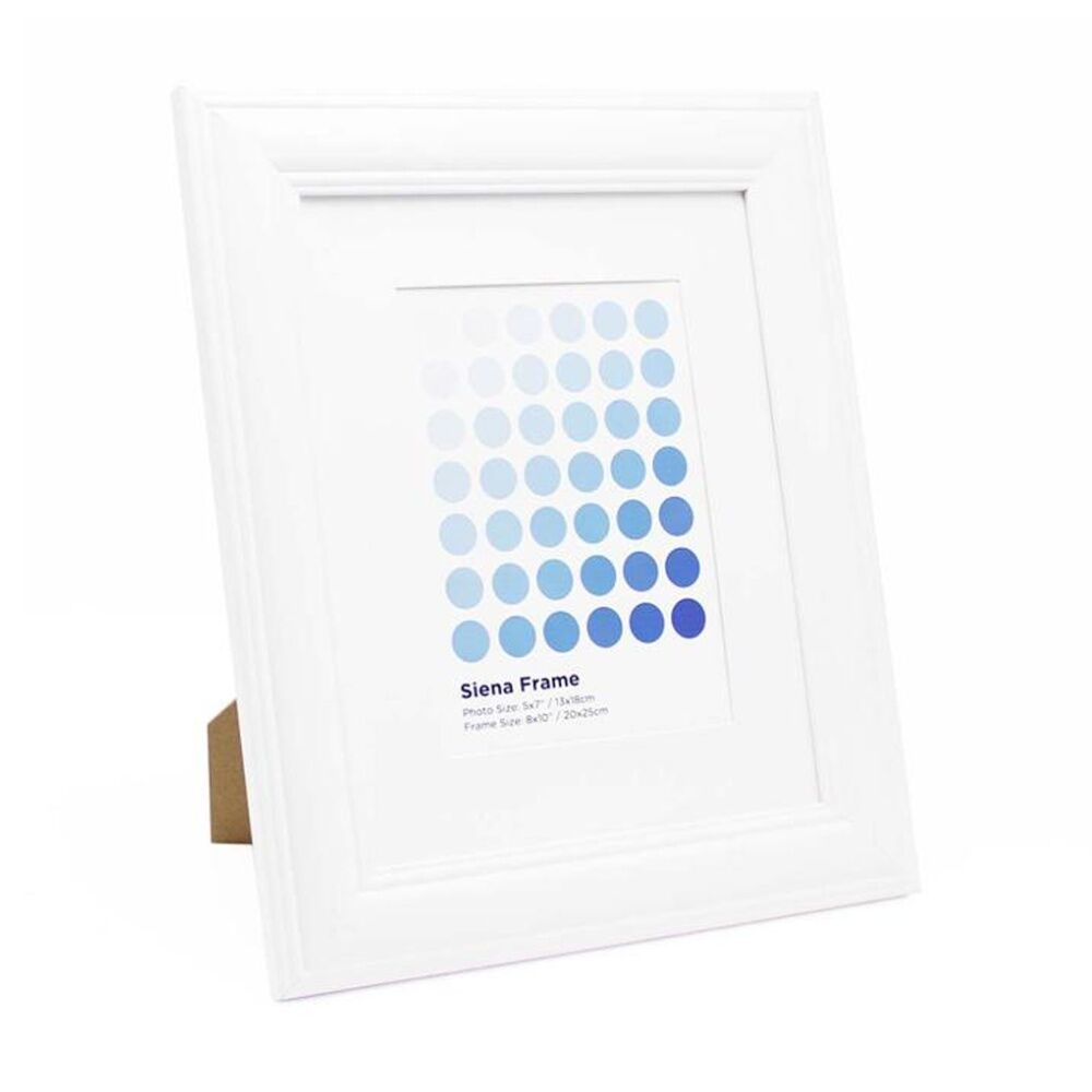 Braz Siena Image Photo Document Display Frame 20x25cm White (3 Pack) — image 3