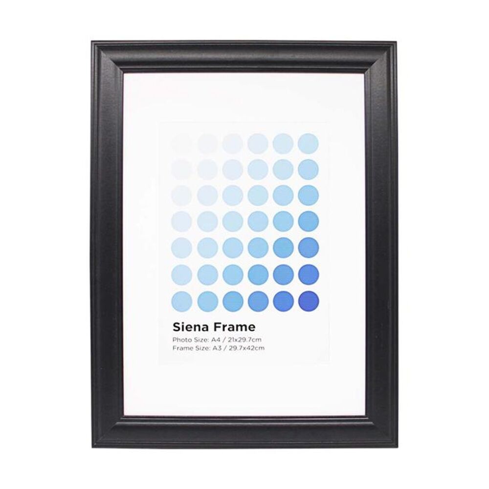 Braz 29.7x42cm A3 Siena Image Photo Document Display Frame — Black
