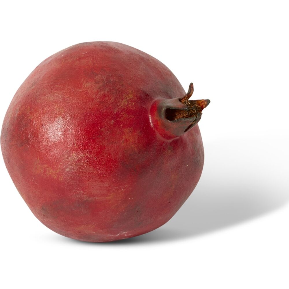 E Style Pomegranate Grand Realistic Artificial Fruit Plastic Red 12x12x12cm (2 Pack) — image 2