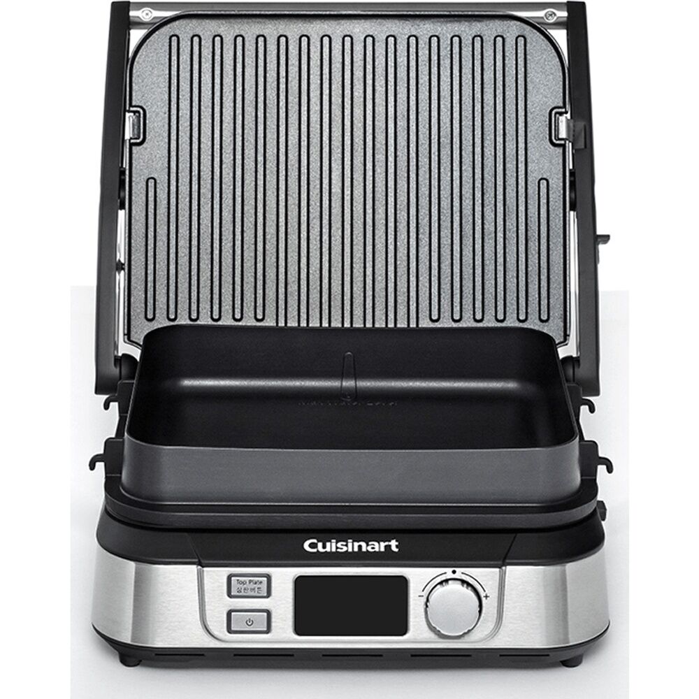 Cuisinart Griddler & Deep Pan Electric Sandwich Maker 1600W Stainless Steel — image 2