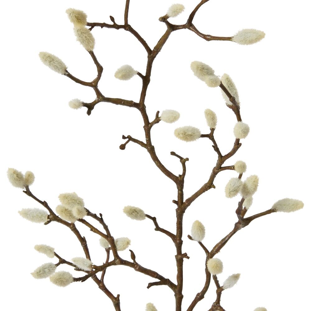 E Style Magnolia Bud Spray Realistic Artificial Flower Natural 25x10x74cm E Style — image 2