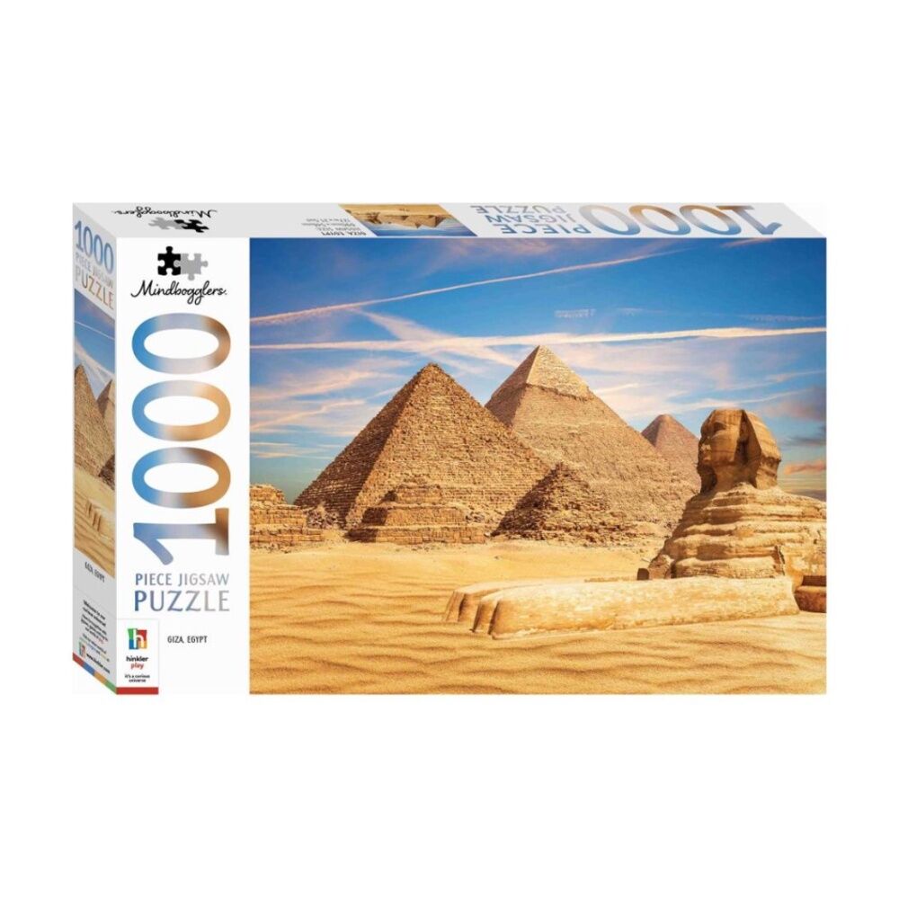 Hinkler Mindbogglers Egypt Jigsaw Puzzle Enthusiasts (1000 Pieces)