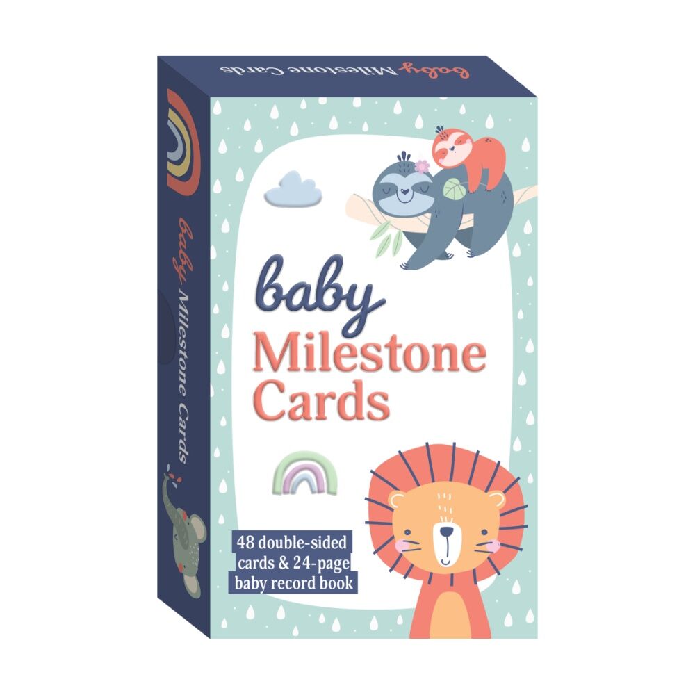 Hinkler Baby Milestone Card Set Record Book Keepsakes (2 Pack) — image 2