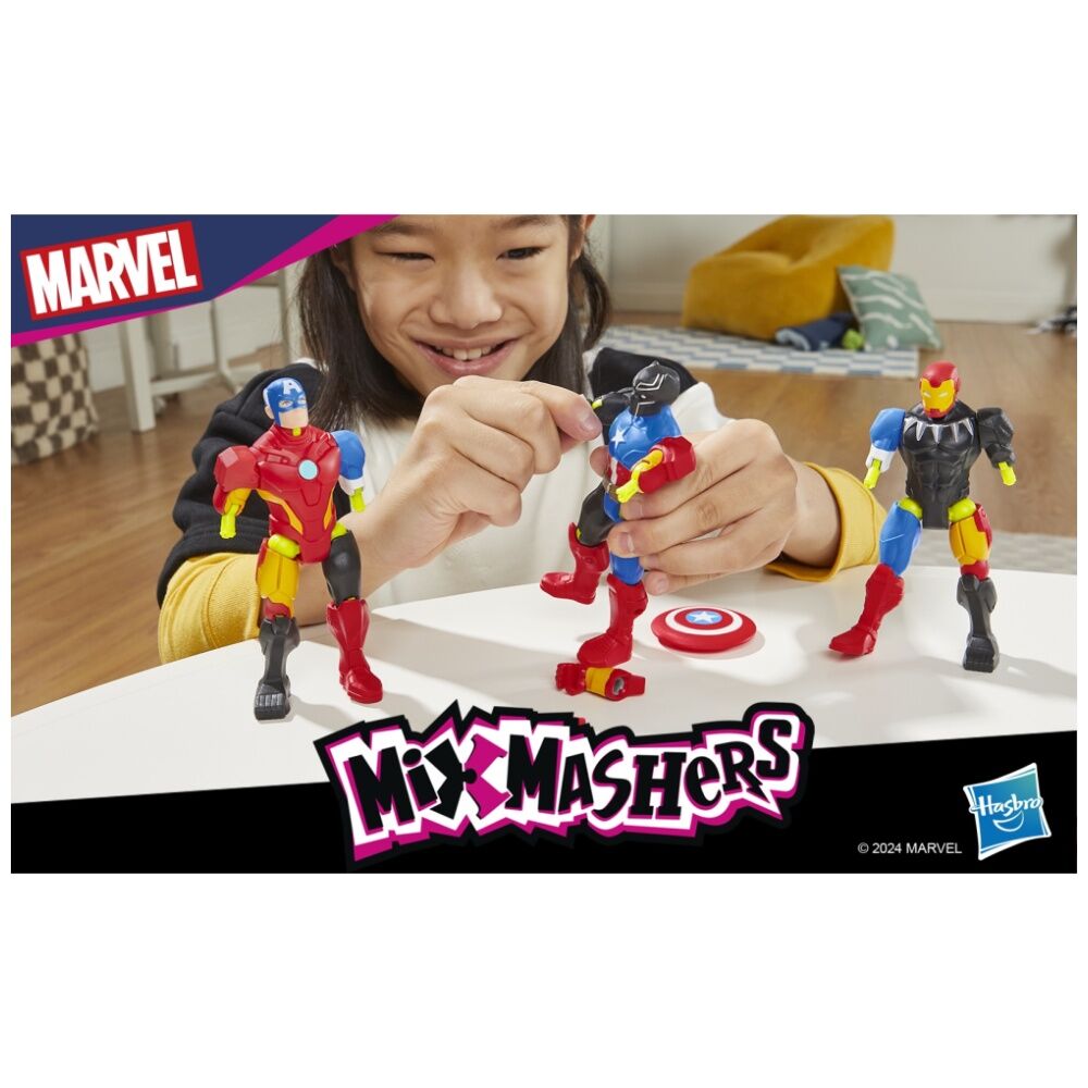 Mixmashers Avengers Basic Action Figure Kids Play Toy Assorted — image 4