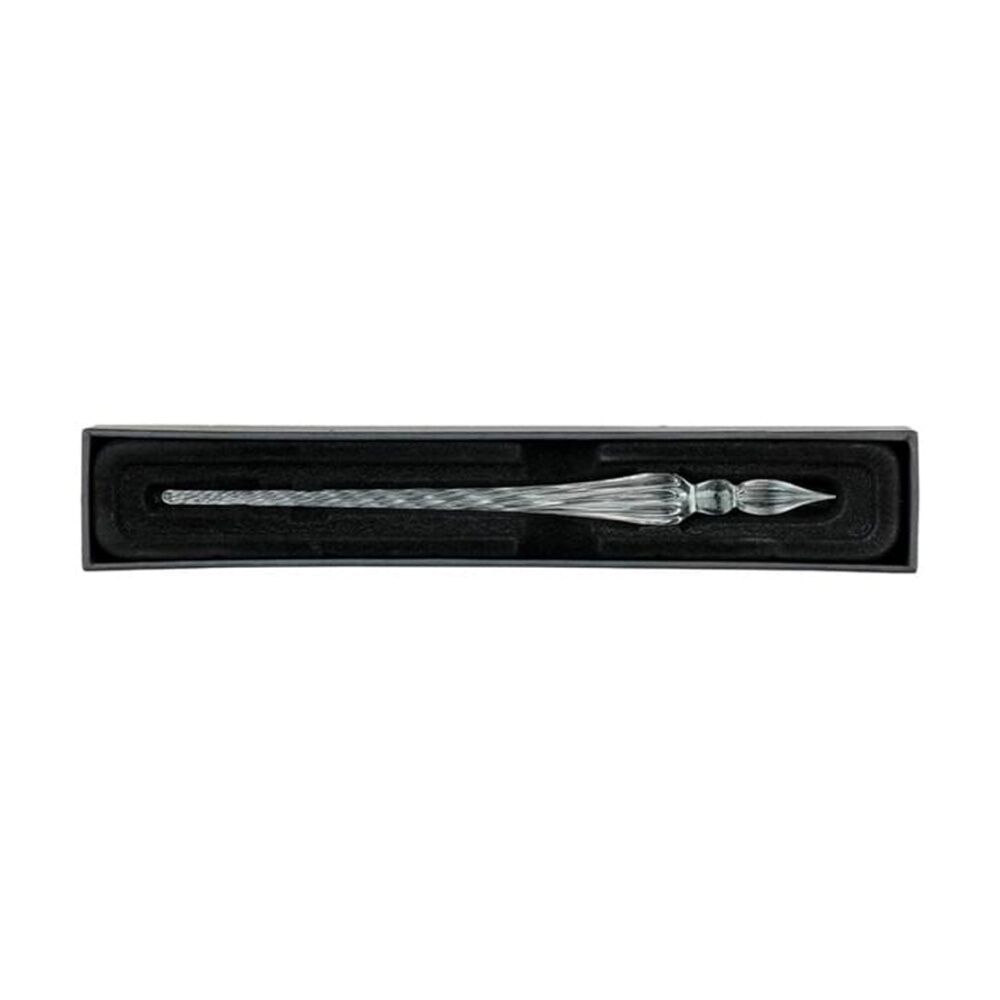Herbin 18cm Transparent Elegant Round Glass Writing/Calligraphy Dip Pen
