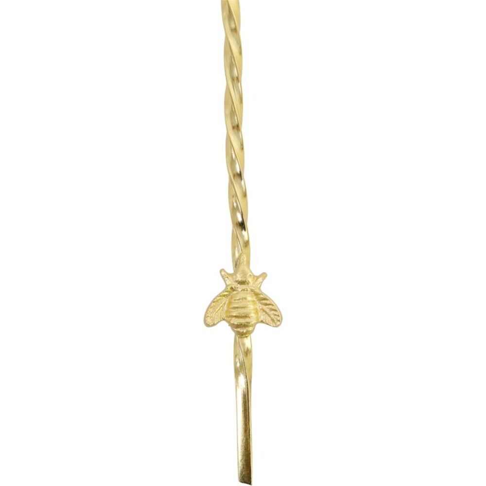LVD 29x3.5 Bee Gold/Brass Vintage Candle Snuffer Home Decoration — image 2