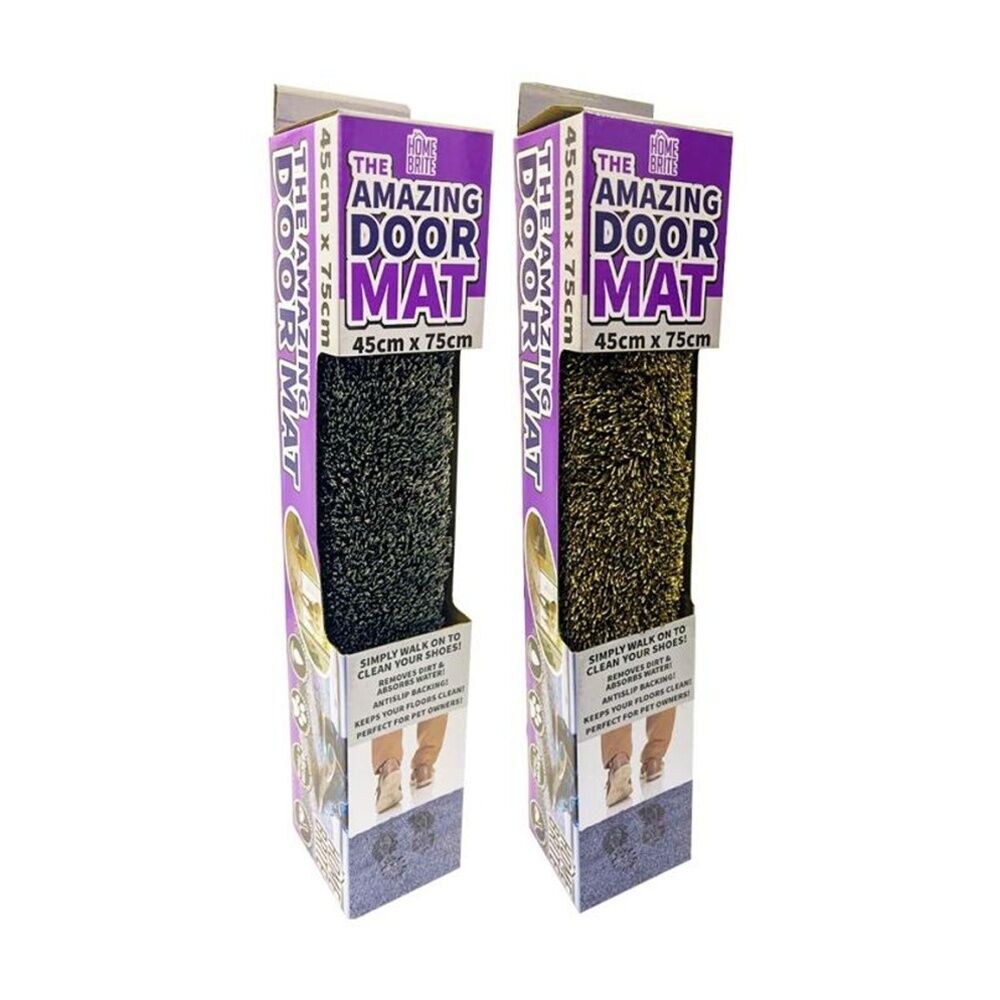 Braz 45x75cm Non Slip Water Absorbent Amazing Door Mat Large Assorted — image 2