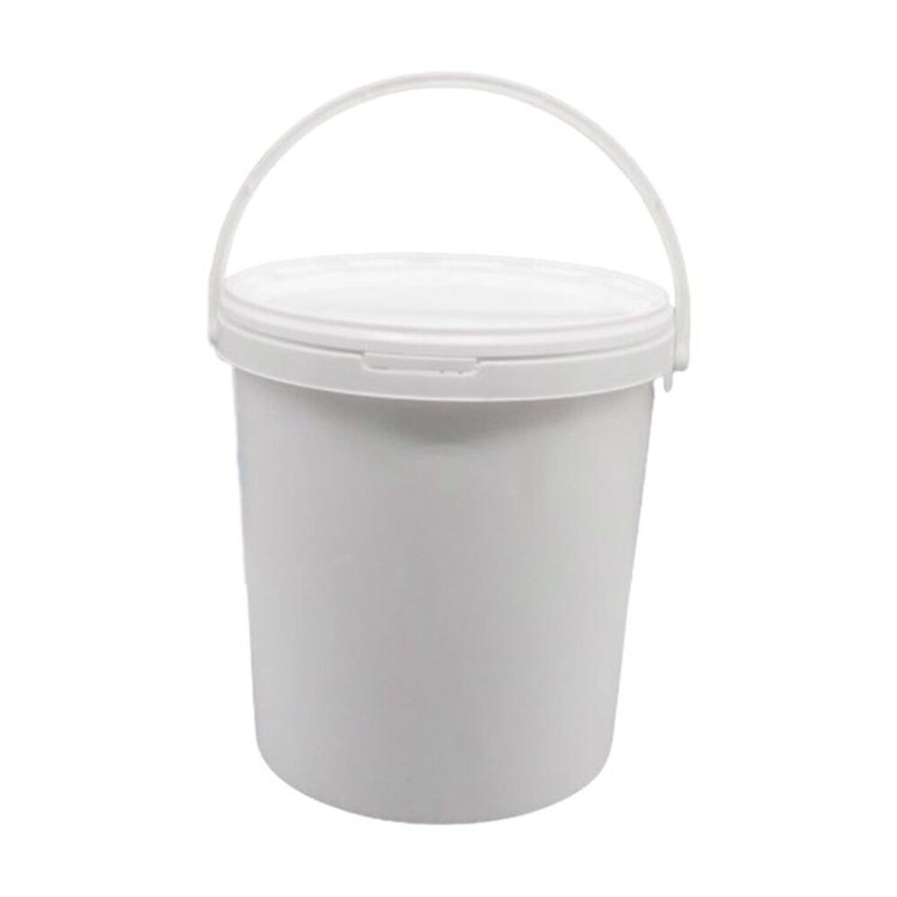 Braz 16L Painters Bucket w/ Handle Painting Supply 29x32cm White (3 Pack) — image 2