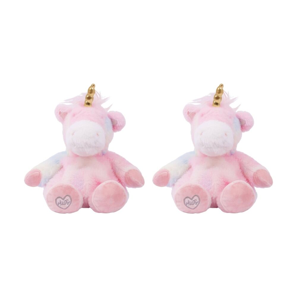 Toasty Hugs Cupcake Unicorn Plush Toy Heatable Coolable Microwave Safe (2 Pack)