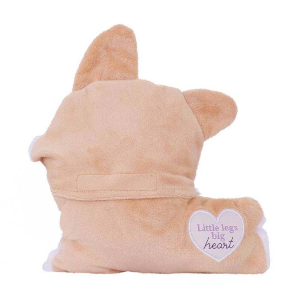 Toasty Hugs Cora Corgi Flat Plush Heatable Coolable Microwave Safe (2 Pack) — image 4
