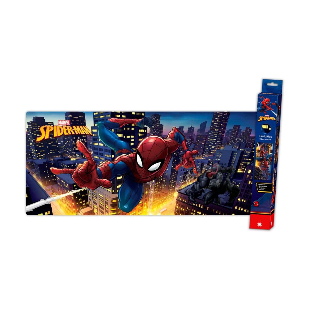 Marvel Comics XXL Spider-man Cityscape Gaming Accessory Mouse Tracking Mat
