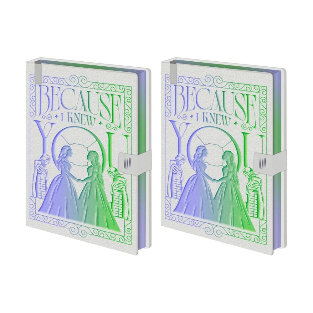 Wicked 2 Because I Knew Premium Notebook w/ Inner Compartment A5 21x16cm (2 Pack)